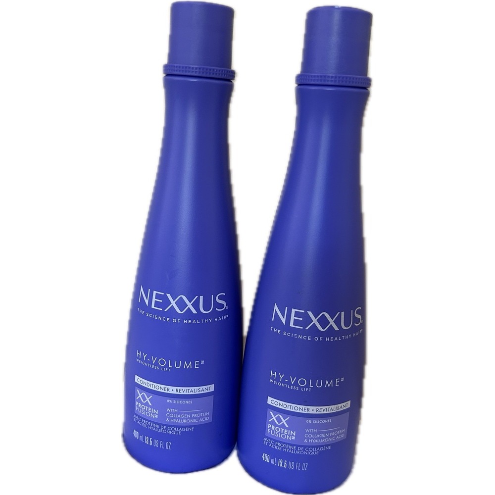 (2) Nexxus Hy-Volume Hair Conditioner W/Collagen Protein & Hyaluronic Acid 13.5